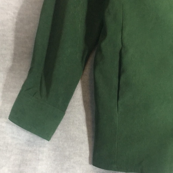 BOB MACKIE St. Patrick’s Day Oversized Relaxed Fit Suede Cloth Statement Piece - Picture 6 of 16